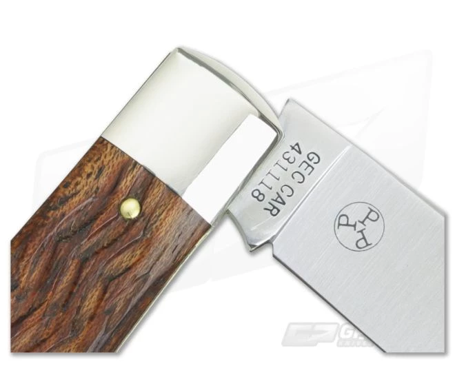 Tidioute Cutlery #43 PPP Beaver Tail Oregon Trapper Cherry Wood - Image 3