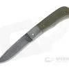 Chuck Hawes Custom One-Blade Small Remington Green Micarta Hamon W2 Slip Joint 4337