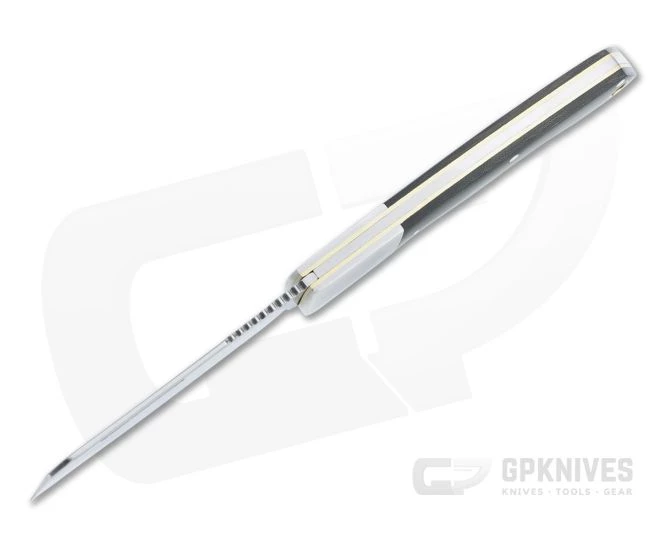 Kershaw Parley Cleaver Satin Stainless Steel Black Micarta Slip Joint Folder 4384 - Image 3