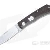 Sakman Knives Rhino Sheepsfoot Satin N690 Burlap Micarta Slip Joint Folder 4582