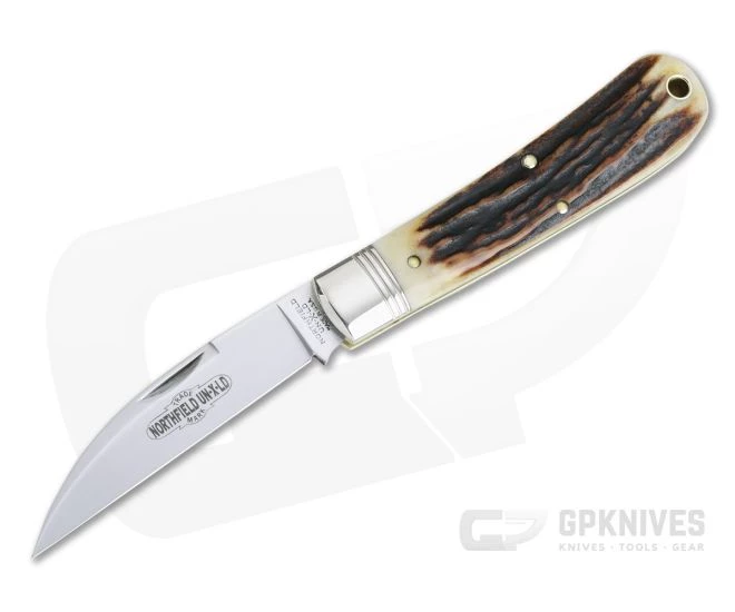 Northfield UN-X-LD #47 Viper Sambar Stag Slip Joint Knife 470120