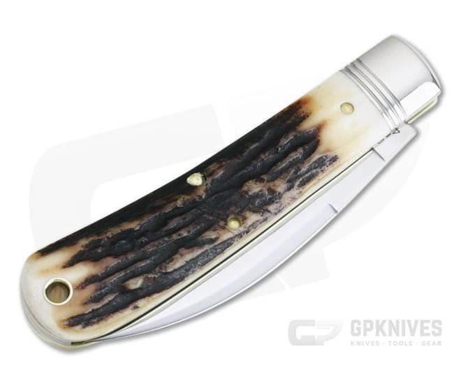 Northfield UN-X-LD #47 Viper Sambar Stag Slip Joint Knife 470120 - Image 2