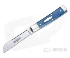 Northfield UN-X-LD #49 Freedom Sheepsfoot Blue Camel Bone Slip Joint 493121