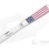 Tidioute Cutlery #49 Freedom Blem A Sheepsfoot Jack Flag Acrylic Slip Joint 493121