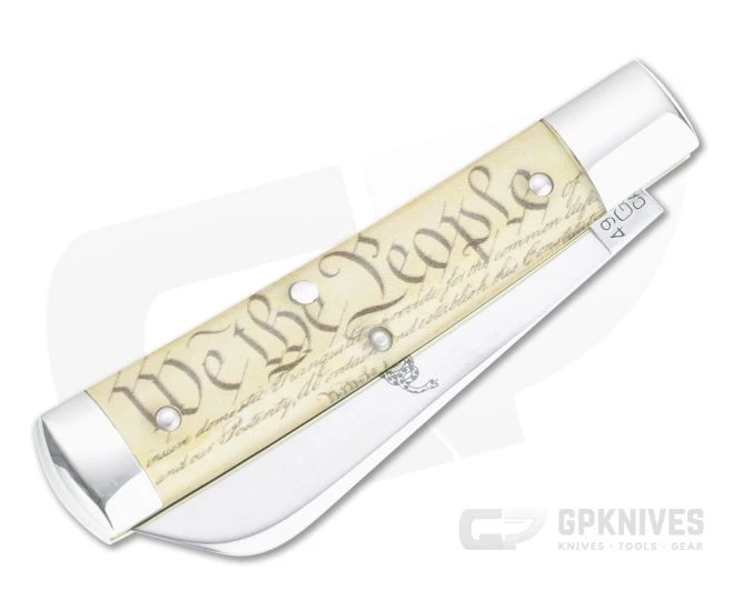 Tidioute Cutlery #49 Freedom Blem A Sheepsfoot Jack Flag Acrylic Slip Joint 493121 - Image 2