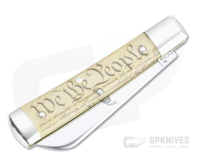 Tidioute Cutlery #49 Freedom Blem A Sheepsfoot Jack Flag Acrylic Slip Joint 493121 - Image 2