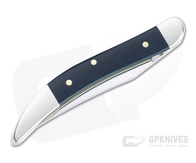 Case Small Texas Toothpick Smooth Mediterranean Blue Bone Slip Joint Knife 52804 - Image 2