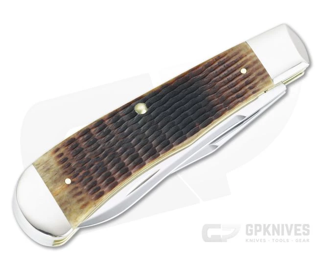 Case Panama Trapper Rogers Corn Cob Jig Antique Bone Slip Joint 52835 - Image 2