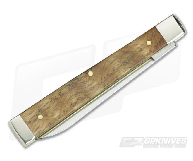 Case Doctor's Knife Smooth Natural Curly Oak SS 53302 - Image 2