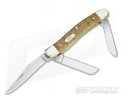 Case Medium Stockman Smooth Natural Curly Oak 53304