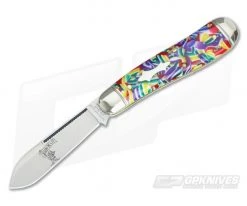 Northfield Cutlery #56 Bird Dog Mardi Gras Acrylic