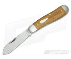 Tidioute Cutlery #56 Bird Dog Natural Canvas Micarta