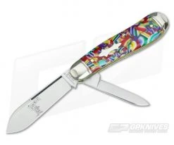 Northfield UN-X-LD #56 Bird Dog 2 Blade Mardi Gras Acrylic