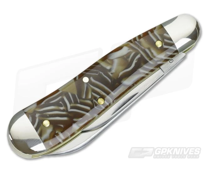 Tidioute Cutlery #56 Bird Dog 2 Blade Pheasant Feather Acrylic - Image 2