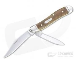 Case Peanut Smooth Antique Bone Slip Joint 58201