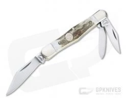 Buck Creek Whittler Deer Stag Slip Joint Folder 6308DS
