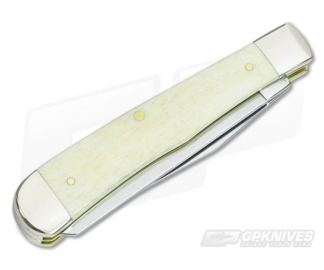 Case Trapper Star Spangled Natural Bone Handle 64132 - Image 2
