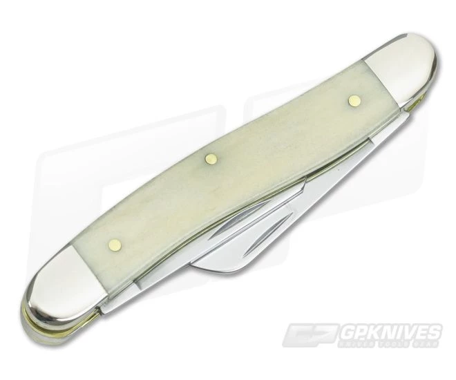 Case Medium Stockman Star Spangled Natural Bone Handle 64136 - Image 2