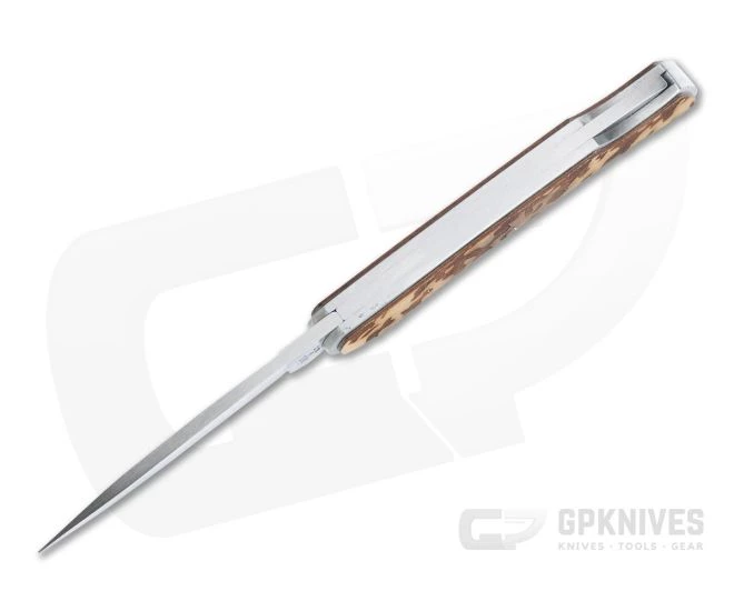 Case x Woodchuck Executive Lockback Camo Brushed Stainless Steel Folder 64323 - Image 3