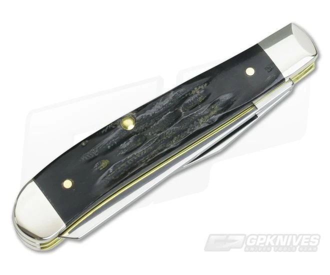 Case Mini Trapper Jigged Buffalo Horn - Image 2