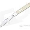 Tidioute Cutlery #65 Ben Hogan Smooth White Bone Slip Joint 651122