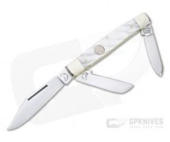 Buck Creek Big Diamond Back Cracked Ice Celluloid Slip Joint 659CI