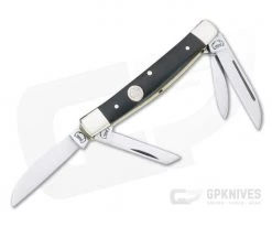 Buck Creek Little Bear & Bull Buffalo Horn Slip Joint 6682BH