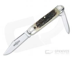 Northfield UN-X-LD #68 White Owl Sambar Stag Slip Joint 681221-15