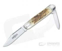 Northfield UN-X-LD #68 White Owl Sambar Stag Slip Joint 681221-19