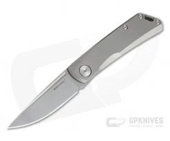 Real Steel Luna Titanium N690 Slip Joint Folding Knife 7001