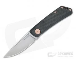 Real Steel Luna Carbon Fiber S35VN Slip Joint Folding Knife 7005