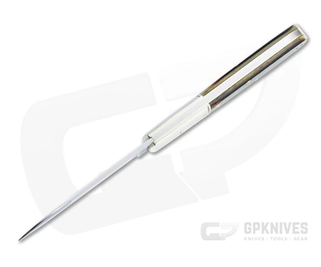 Northfield UN-X-LD #77 Yankee Barlow Antique Yellow Saw Cut Bone Slip Joint Knife 772122 - Image 3