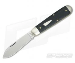 Tidioute Cutlery #78 American Jack SFO Black Canvas Micarta