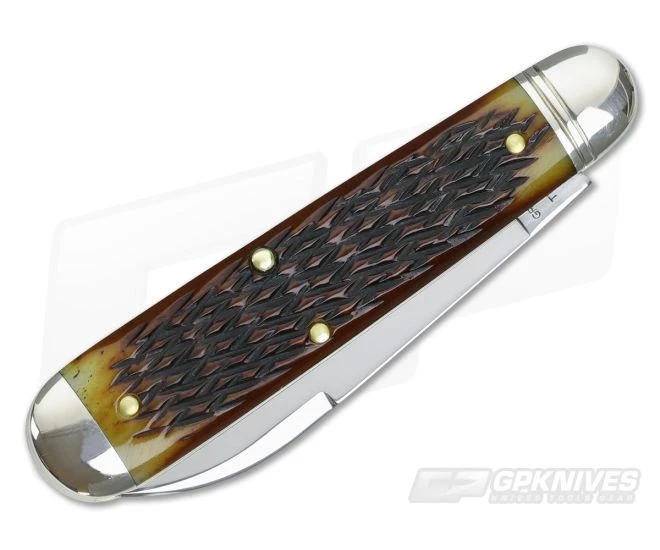 Northfield UN-X-LD #78 American Jack 2 Blade Golden Brown Bone - Image 2