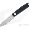 Real Steel Gslip Compact Satin VG10 Black G10 Slip Joint 7868