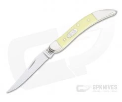 Case Small Texas Toothpick Smooth Yellow Synthetic 81095