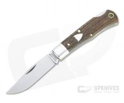 Tidioute #83 Tascosa Mexican Bocote Wood Lock Back Folding Knife 831121LB