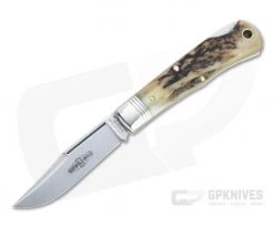 Northfield UN-X-LD #83 Tascosa Sambar Stag Lock Back Folding Knife 831121LB-13