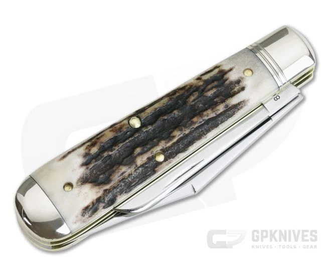 Northfield UN-X-LD #86 Oil Field Jack Two-Blade Sambar Stag - Image 2