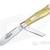 Northfield UN-X-LD #92 Eureka Jack Two-Blade Antique Goldenrod Camel Bone