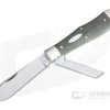 Tidioute Cutlery #92 Eureka Jack Two-Blade Green Canvas Micarta