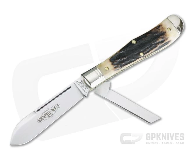 Northfield UN-X-LD #92 Eureka Jack Two-Blade Sambar Stag 922219-SS-27