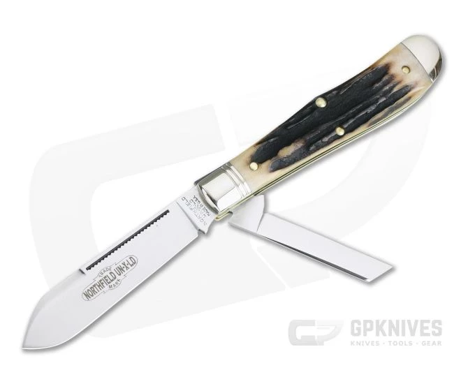 Northfield UN-X-LD #92 Eureka Jack Two-Blade Sambar Stag 922219-SS-5