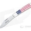 Tidioute Cutlery #94 Liberty Blem A Clip Point Jack Flag Acrylic Slip Joint 941121