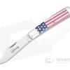 Tidioute Cutlery #94 Liberty Blem A Clip Point Jack Flag Acrylic Slip Joint 941121