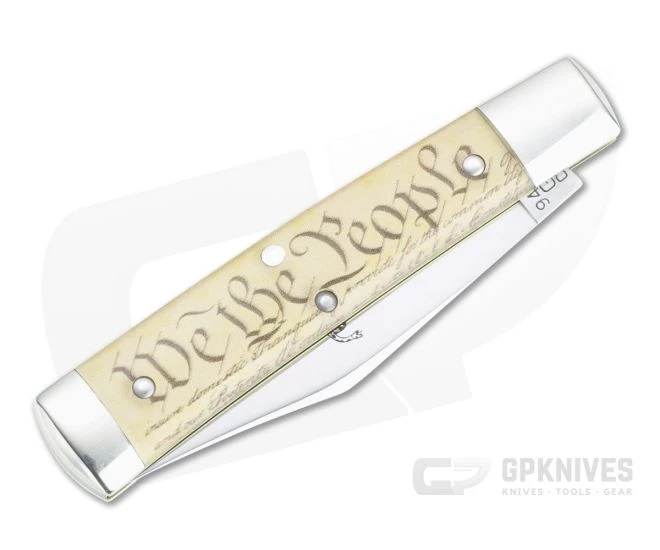 Tidioute Cutlery #94 Liberty Blem A Clip Point Jack Flag Acrylic Slip Joint 941121 - Image 2