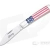 Tidioute Cutlery #94 Liberty Blem A Clip Point Jack Flag Acrylic Slip Joint 941121