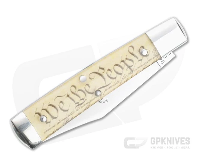 Tidioute Cutlery #94 Liberty Blem A Clip Point Jack Flag Acrylic Slip Joint 941121 - Image 2