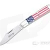 Tidioute Cutlery #94 Liberty Blem B Clip Point Jack Flag Acrylic Slip Joint 941121