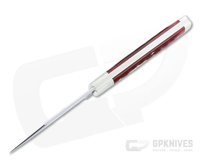 Northfield UN-X-LD #94 Liberty Clip Point Garnet Jigged Bone Slip Joint 941121 - Image 3